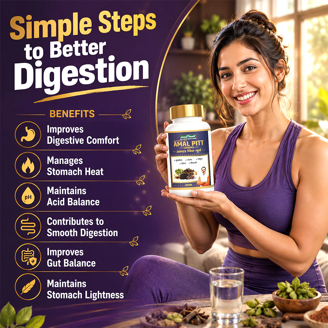 Amal Pitt Churna | Ayurvedic Digestive Support Powder for Acid Balance & Stomach Comfort - Image 4