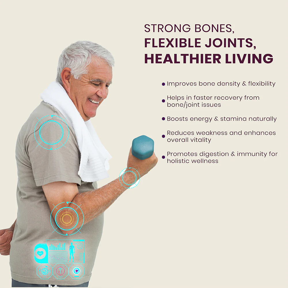 Artho Pushti Vati | Ayurvedic Tablets for Bone Strength, Joint Flexibility & Stamina - Image 3