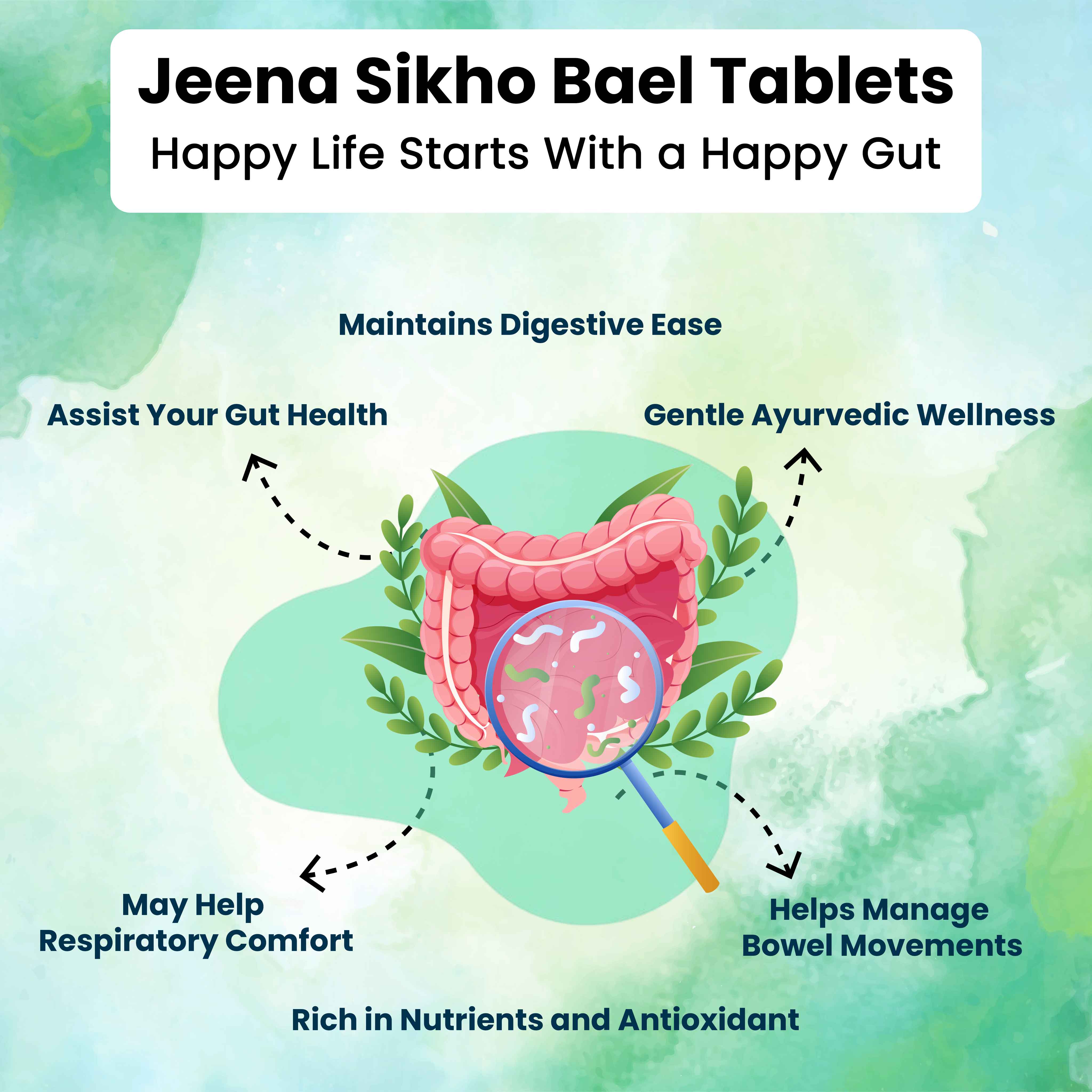 Bael Tablets | Digestive Wellness, Blood Sugar Support, Immunity & Inflammation Care - Image 3