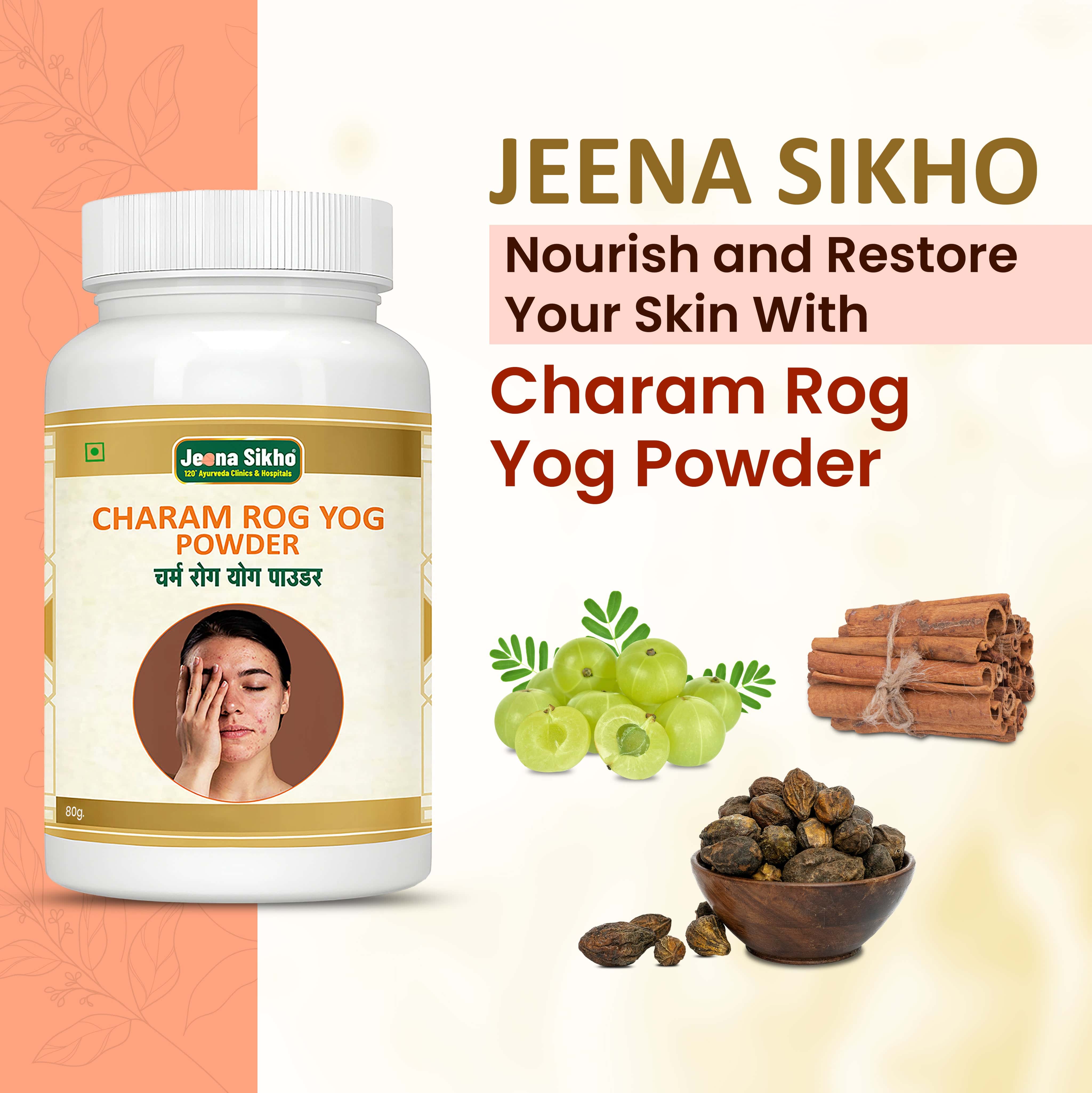Charam Rog Yog Har Powder | Ayurvedic Herbal Powder for Skin Health, Glow & Inflammation Support - Image 3