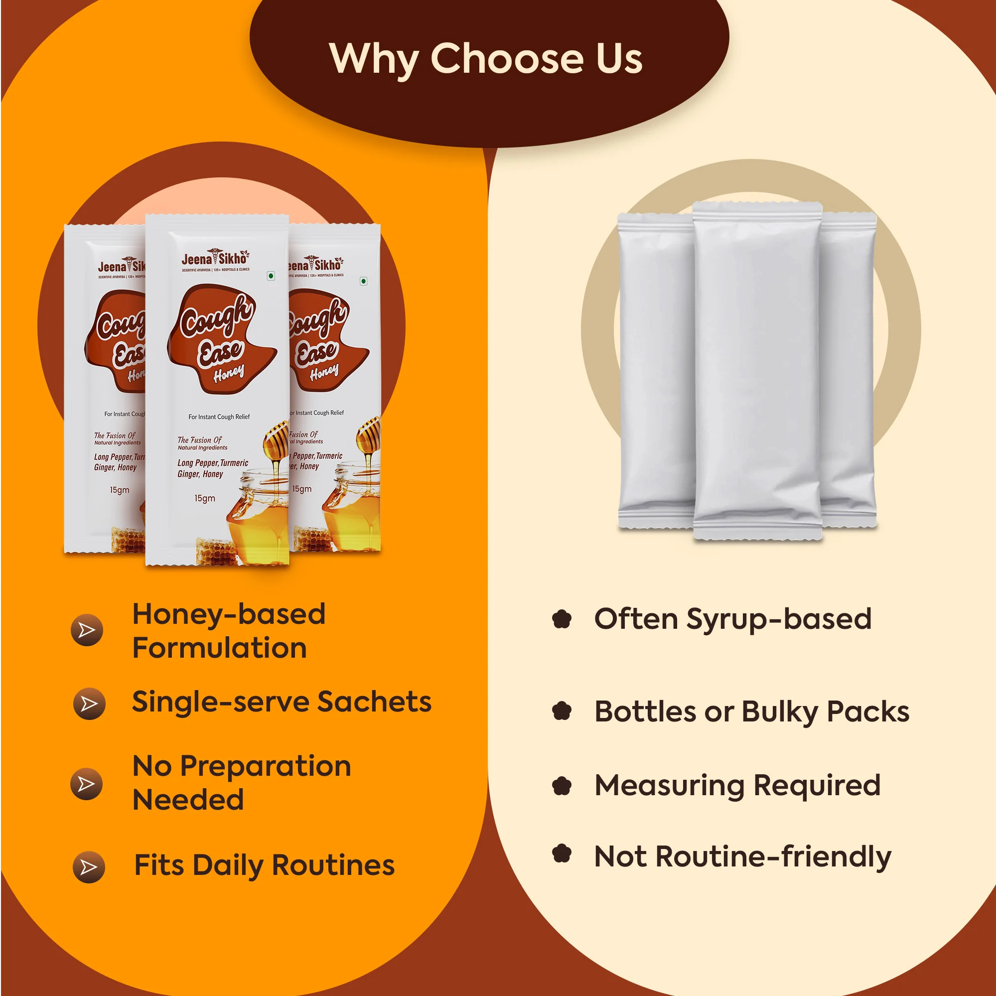 Cough Ease Honey Sachets | Honey-Based Throat & Seasonal Comfort Support - Image 6