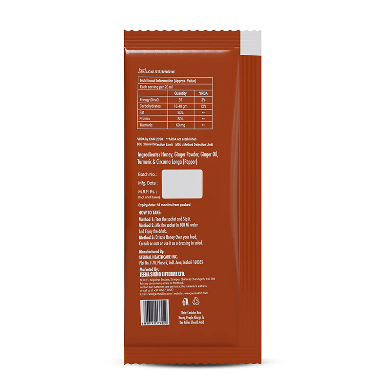 Cough Ease Honey Sachets | Honey-Based Throat & Seasonal Comfort Support - Image 7
