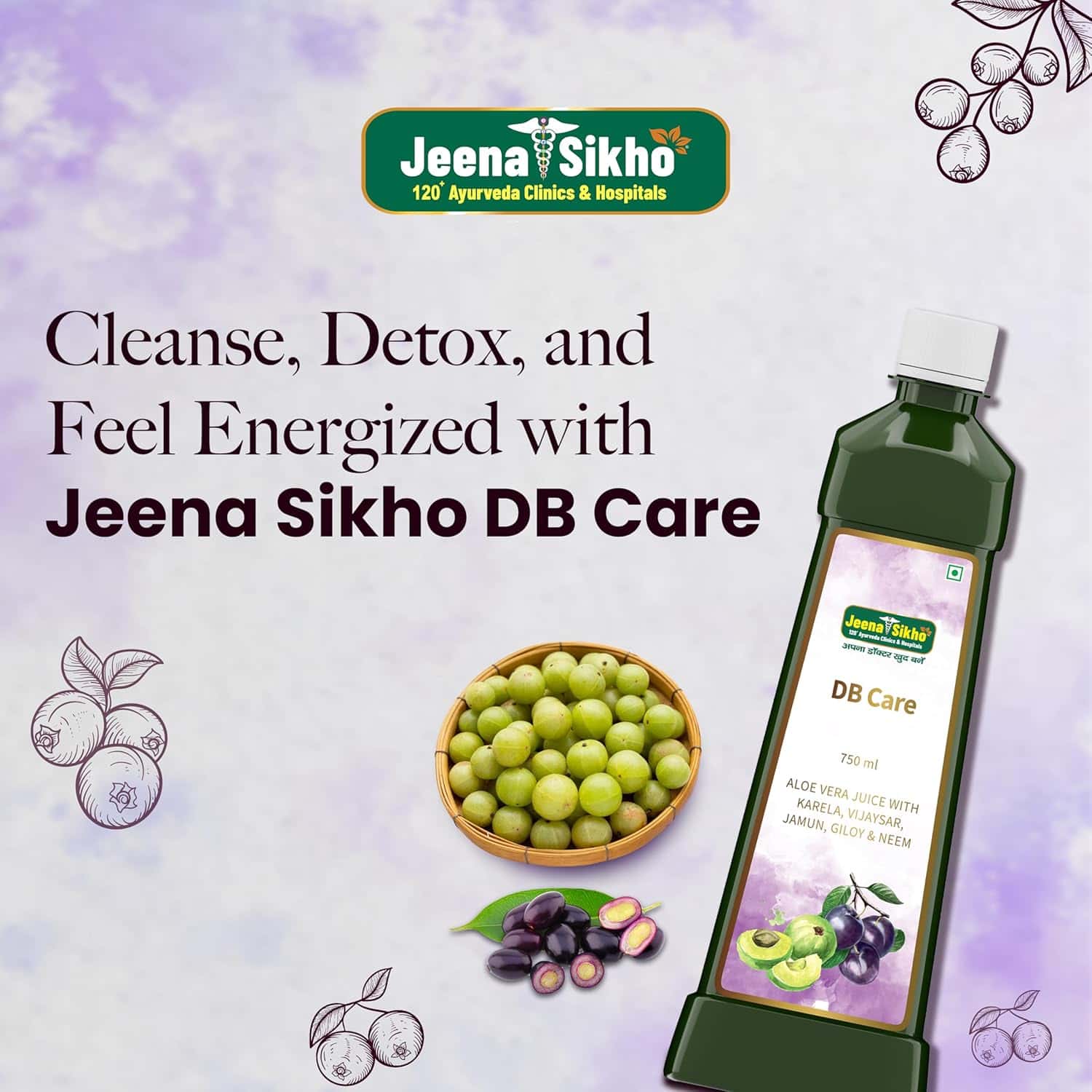 DB Care Juice | Ayurvedic Herbal Support for Blood Sugar Balance, Energy & Metabolic Health - Image 3