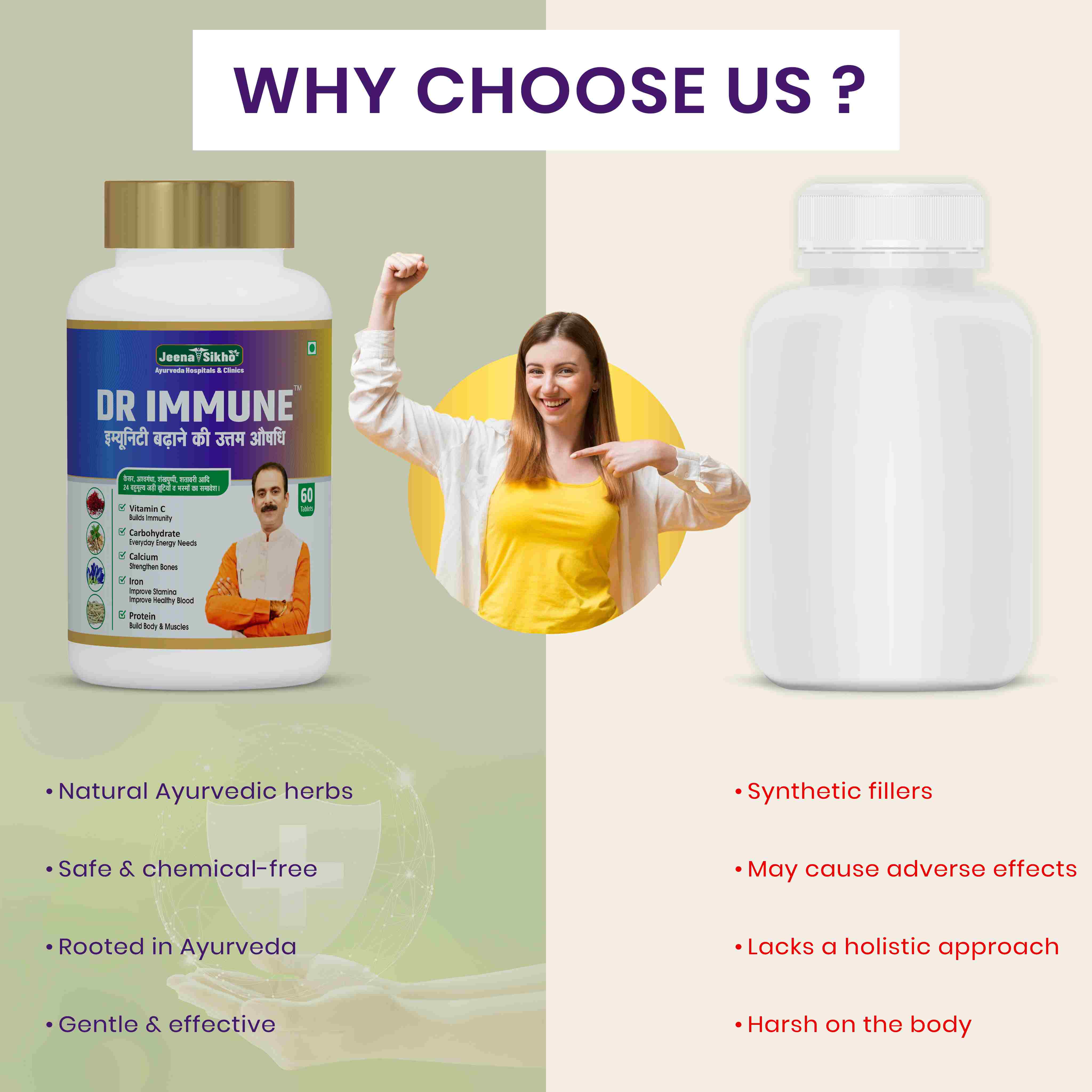 Dr. Immune Tablets | Ayurvedic Immunity, Strength & Vitality Support - Image 5