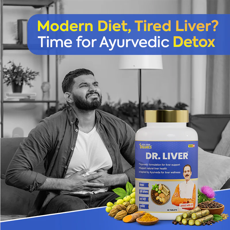 Dr. Liver Tablets | Ayurvedic Liver Supplement | With Bhumi Amla, Punarnava & Bhringraj | Helps with Digestion, Metabolism & Daily Detox Balance - Image 4