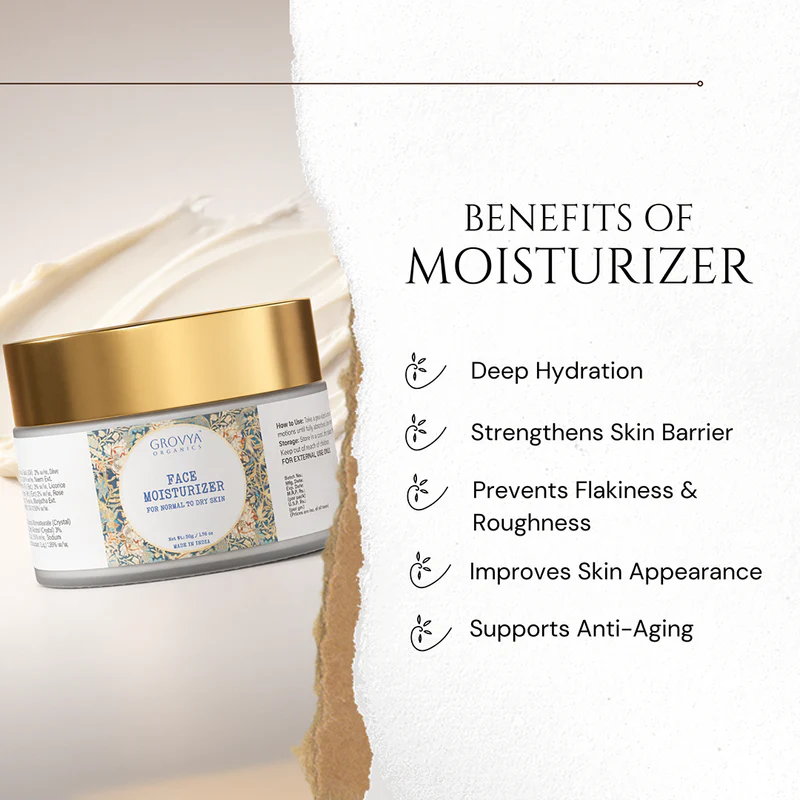 Face Moisturizer (Normal to Dry Skin) | Hydrating Lotion for Dry Skin | - Image 3