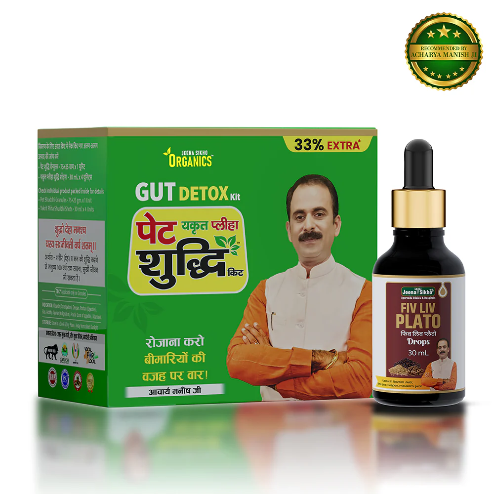 Fever Care Support Combo | Fiv Liv Plato Drops + Pet Shuddhi Kit | Ayurvedic Support for Immunity & Recovery - Image 2