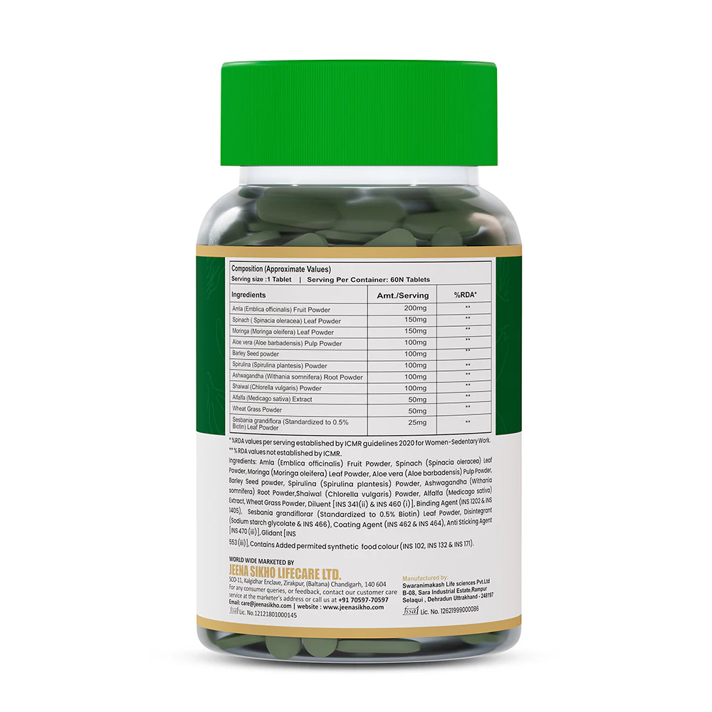 Good Green | Herbal Green Superfood Tablets for Daily Energy, Immunity & Digestion - Image 6