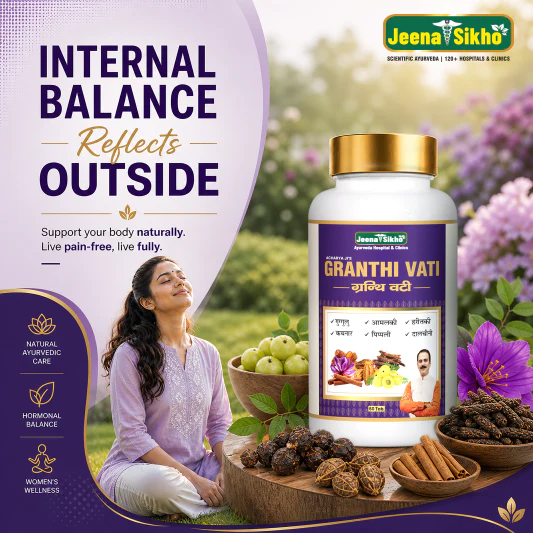 Granthi Vati | Herbal help for abnormal tissue growth | With Kachnar, Suksmaila, Varun | For internal balance