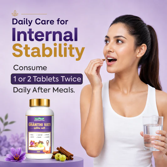 Granthi Vati | Herbal help for abnormal tissue growth | With Kachnar, Suksmaila, Varun | For internal balance - Image 6