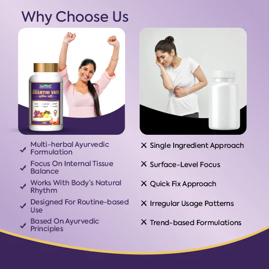 Granthi Vati | Herbal help for abnormal tissue growth | With Kachnar, Suksmaila, Varun | For internal balance - Image 7