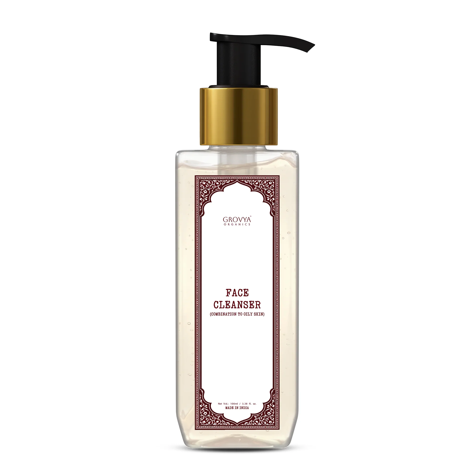 Face Cleanser | For Combination to Oily Skin | With Aloe Vera, Tulsi & Neem Extracts | Daily Cleansing Face Wash, 100 ml - Image 2