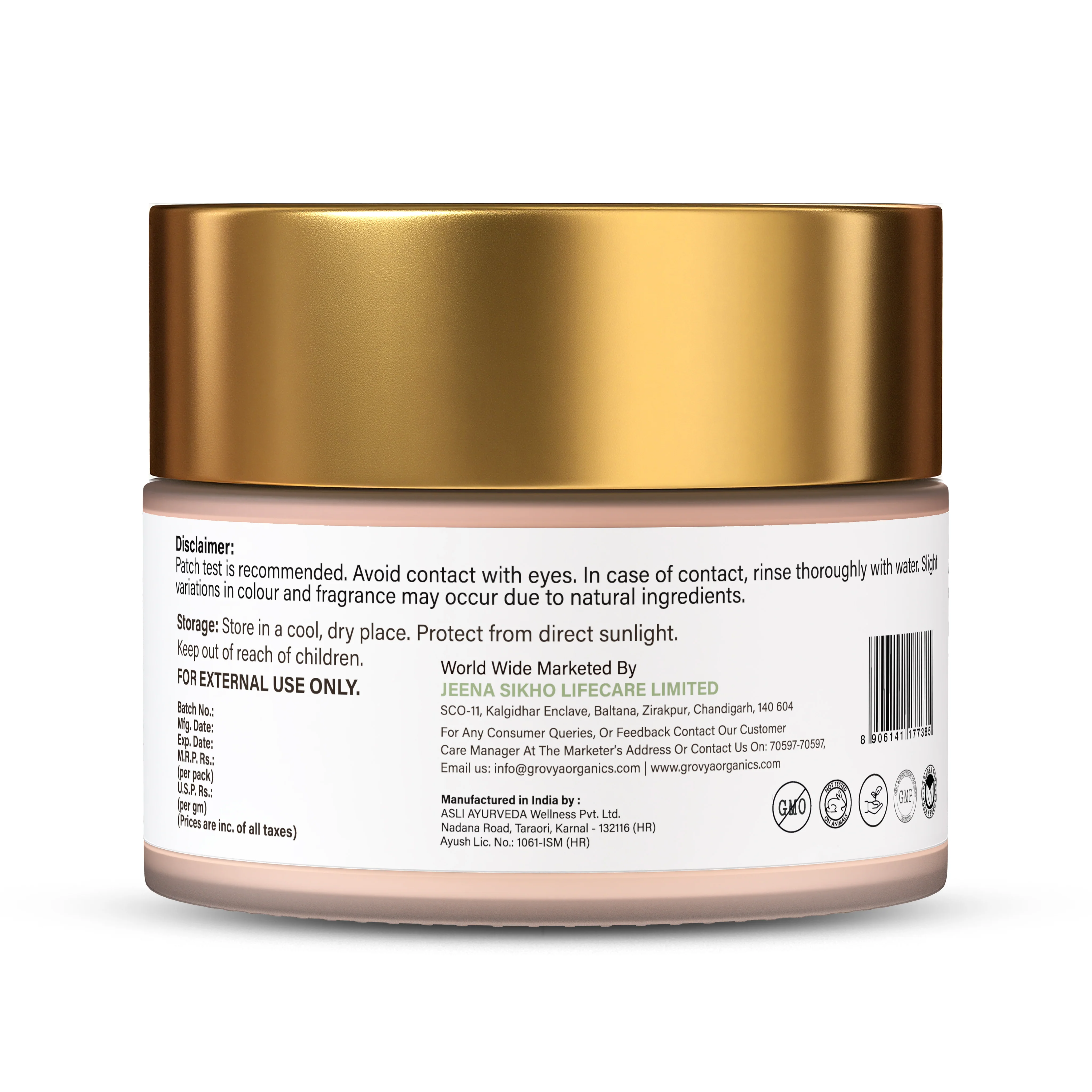 Midnight Recovery Eye Cream | With Neel Kamal, Licorice & Aloe Vera Extracts | Daily Eye Care for Hydration & Refreshed-Looking Eyes - Image 4
