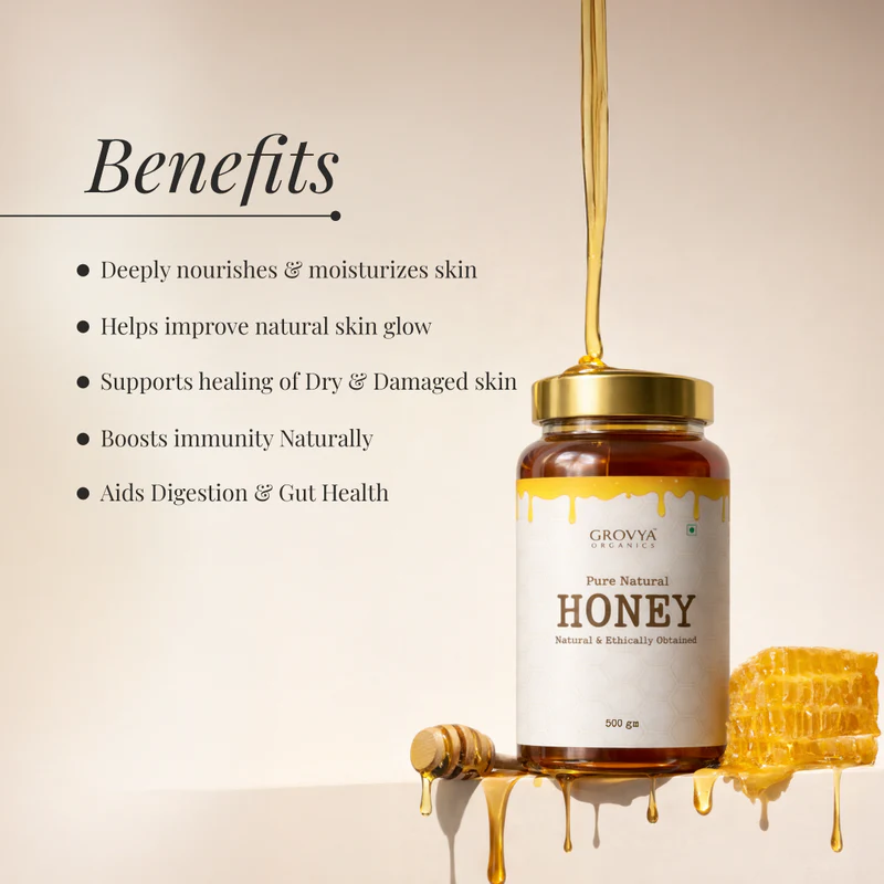 Grovya Organics Pure Natural Honey - Image 6
