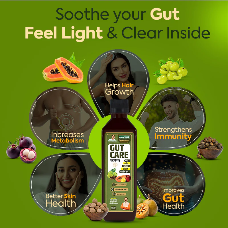 Gut Care Juice – Ayurvedic Digestive Support for Constipation, Bloating & Gut Balance - Image 5