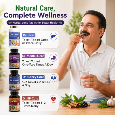 Gut, Liver, BP, Sugar & Kidney Support Kit | 5-in-1 Complete Wellness Combo - Image 5