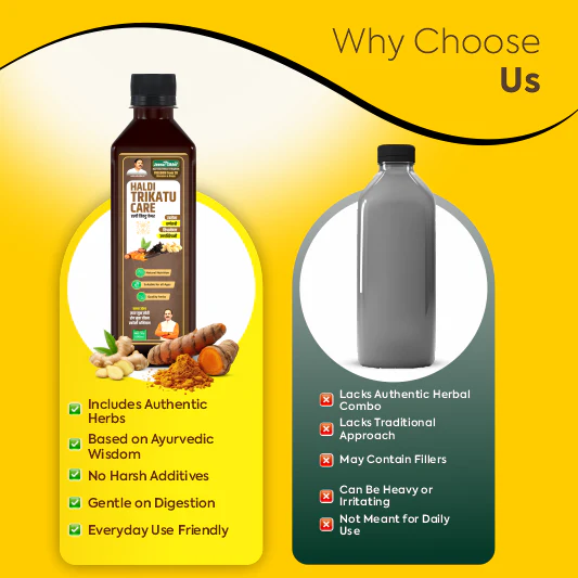 Haldi Trikatu Care Juice | Ayurvedic Digestive, Liver Detox, Immunity & Respiratory Support - Image 8