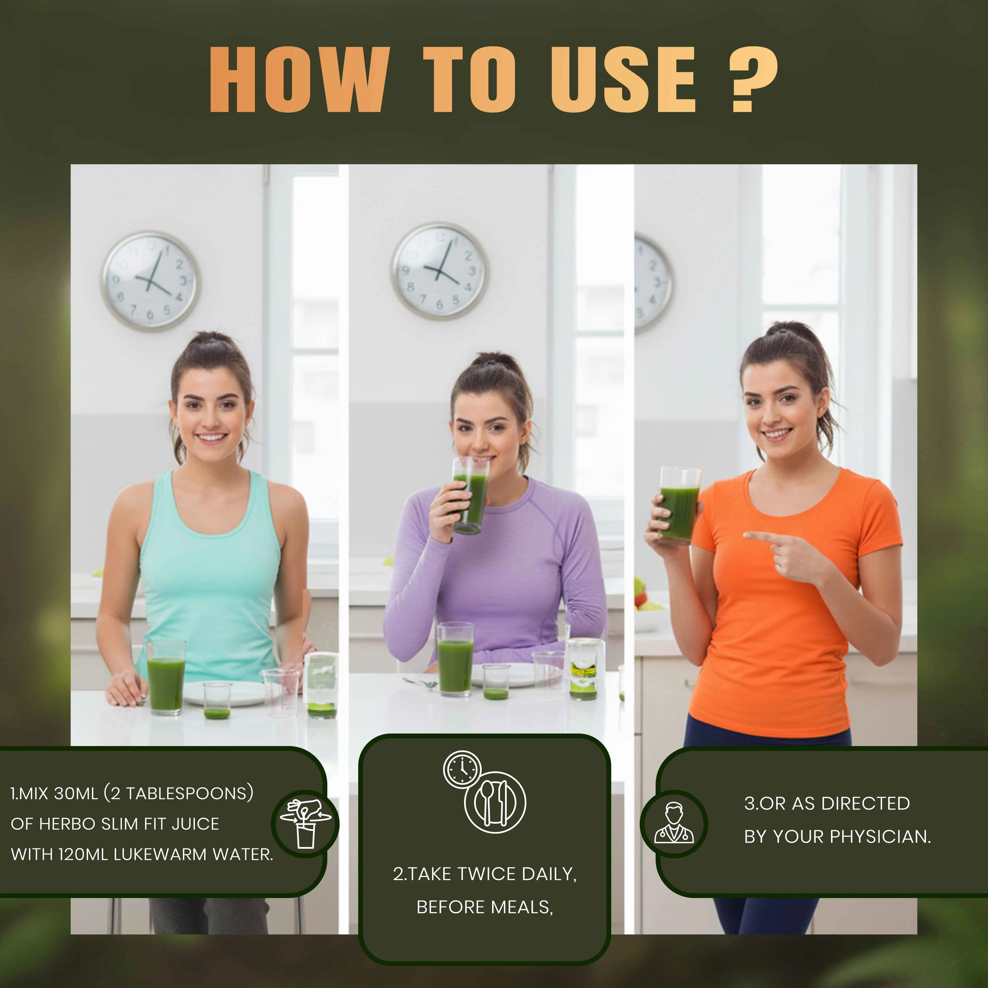 Herbo Slim Fit Juice | Natural Weight Loss & Metabolism Support - Image 4