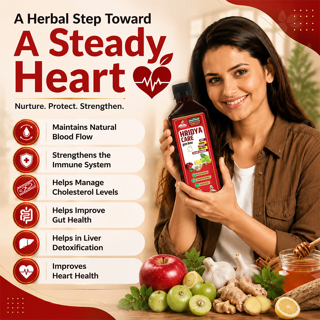 Hridya Care Juice | Ayurvedic Support for Blood Pressure, Cholesterol & Circulation - Image 4