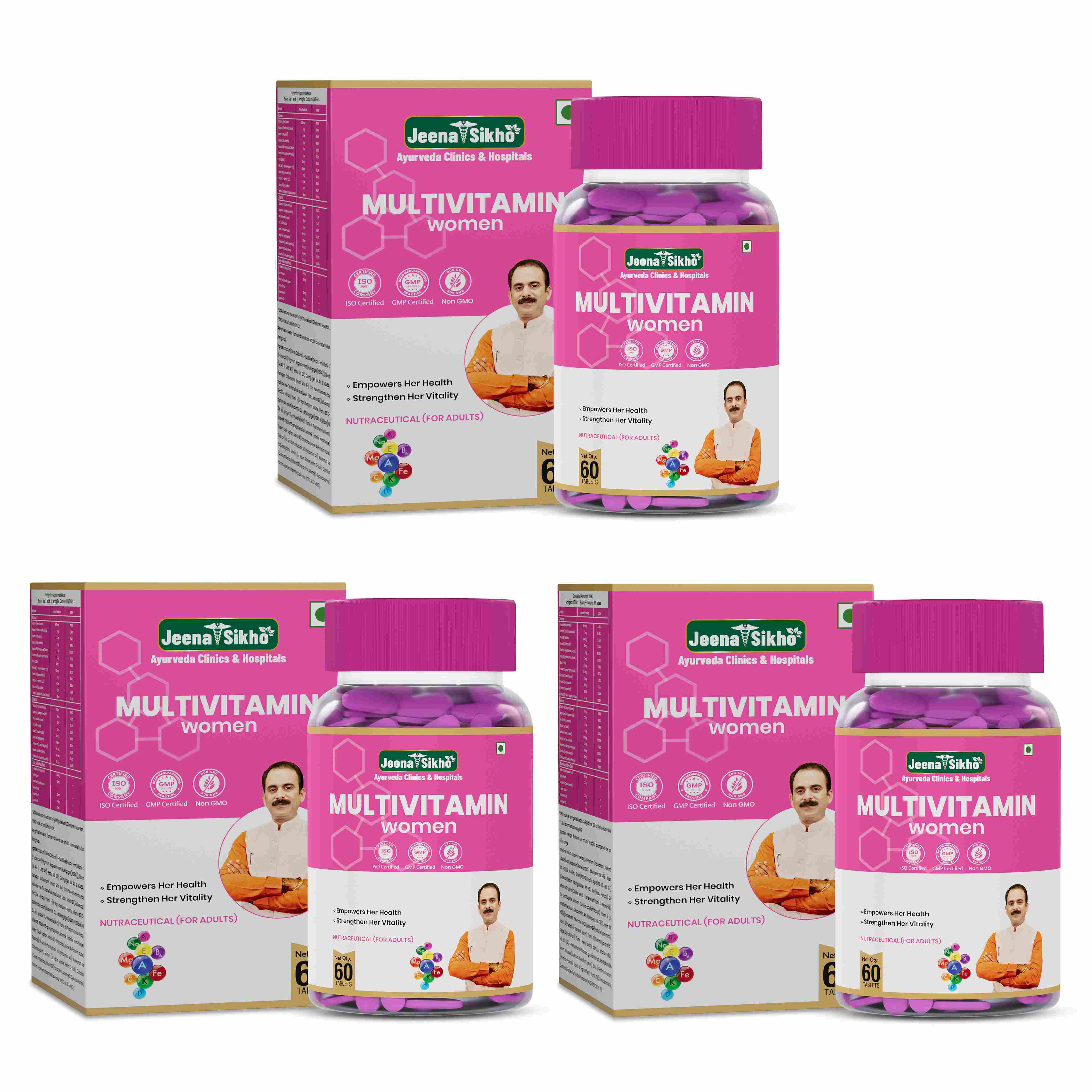 Multivitamin for Men & Women | Daily Multivitamin Tablets with Vitamins, Minerals & Herbal Extracts | Supports Energy, Immunity, Bones, Hair & Overall Wellness - Image 7