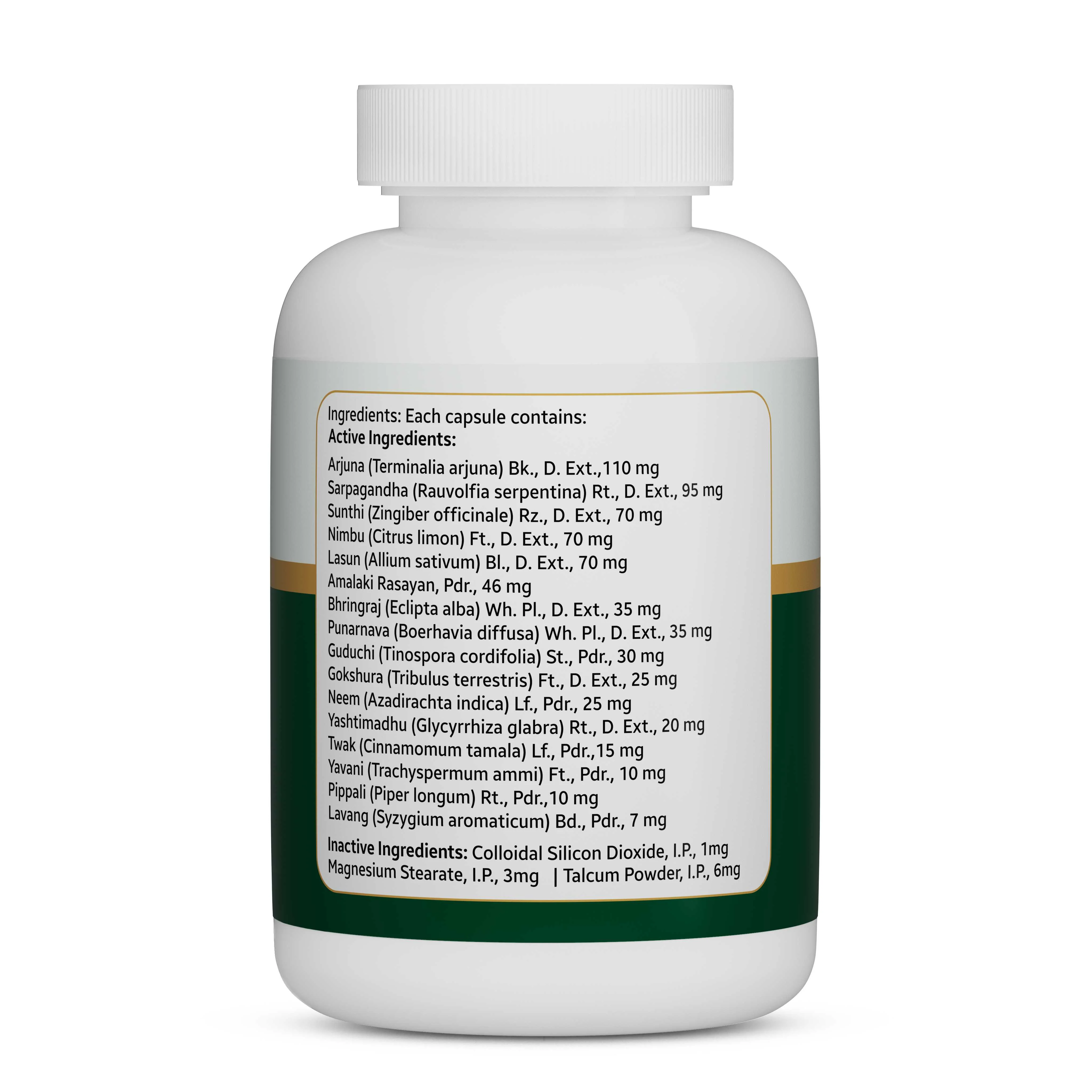 JS CardioTon Capsules | Ayurvedic Heart Health & Cholesterol Support - Image 6
