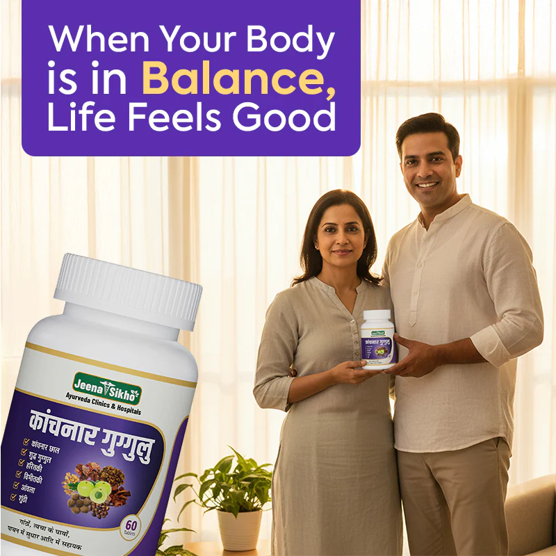 Kanchnar Guggulu Vata Balance Tablets | Ayurvedic Digestion, Gut Health & Energy - Image 3