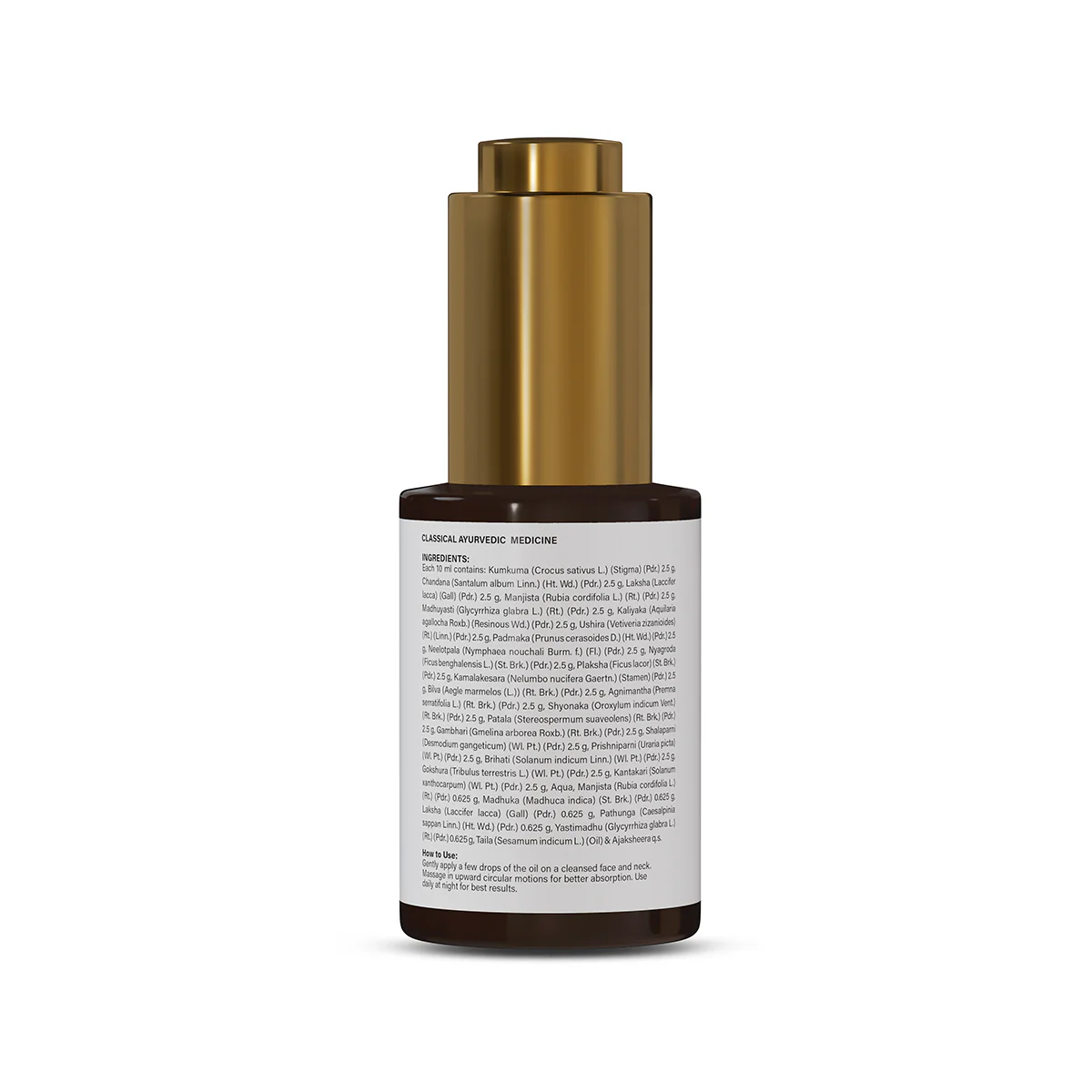Kumkumadi Tailam | Natural Facial Oil for Radiance, Skin Nourishment & Even Skin Tone - Image 5