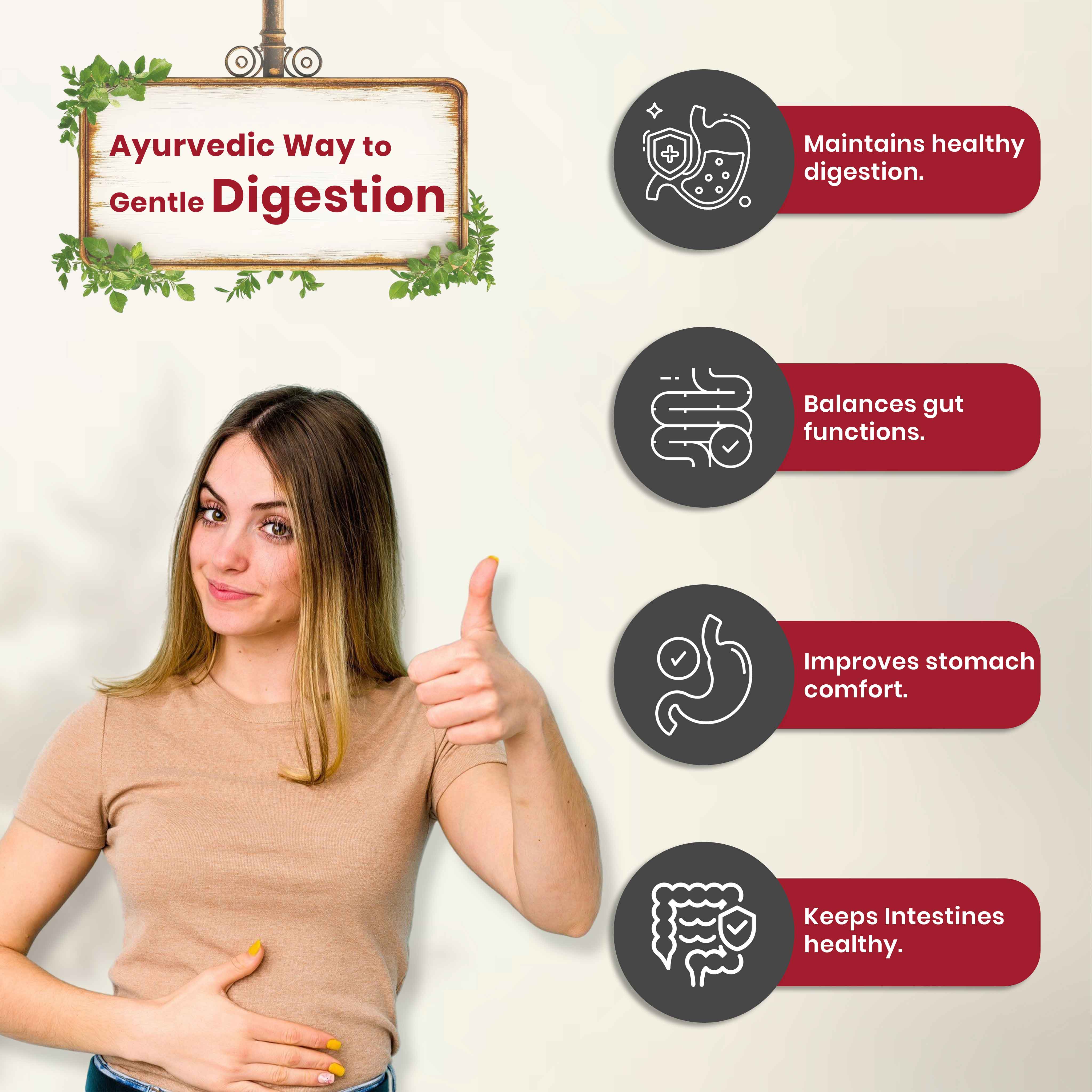 Kutajghan Vati | Ayurvedic Digestive Support Tablets - Image 3