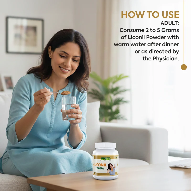 Liconil Powder | Ayurvedic Herbal Body Ache, Strength & Mobility Support Supplement - Image 4