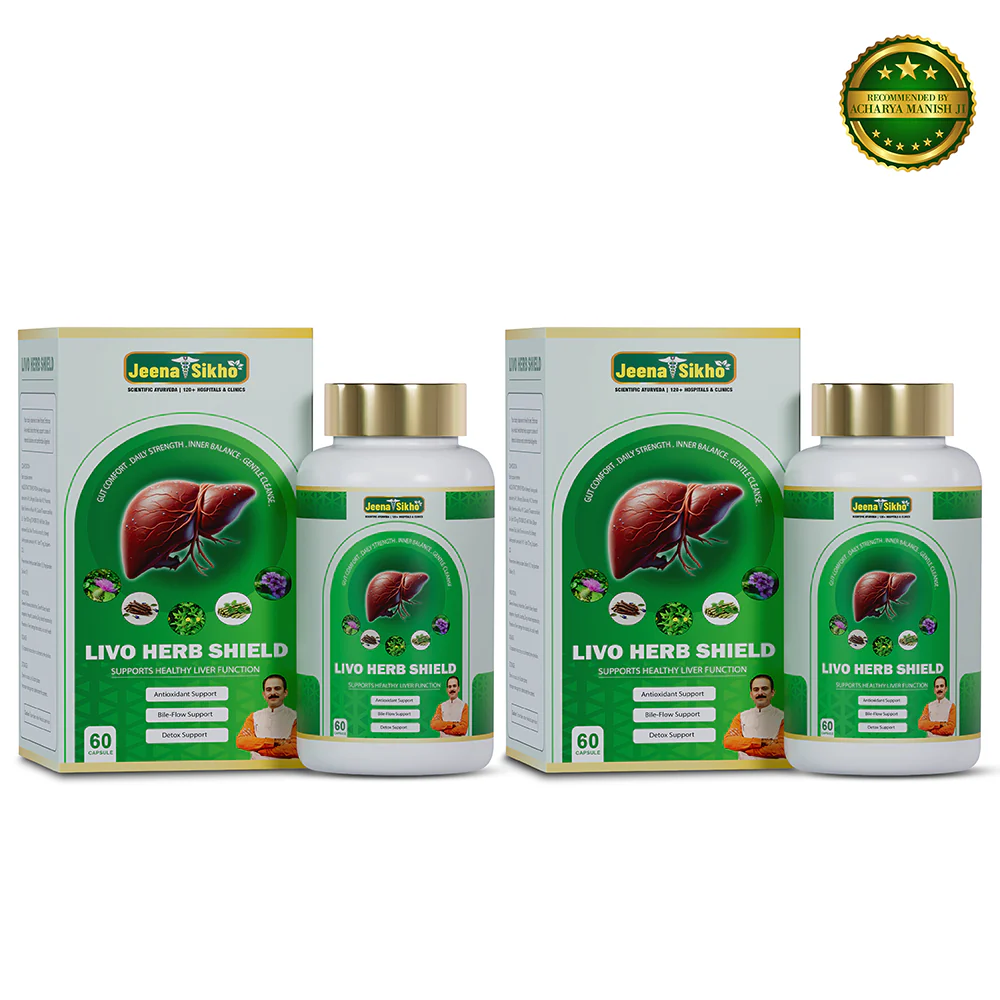 Livo Herb Shield | Ayurvedic Liver Care with Kalmegh, Kutki, & Guduchi | For Daily Liver Protection, Detox & Metabolic Balance | Maintains Healthy Liver Function - Image 8
