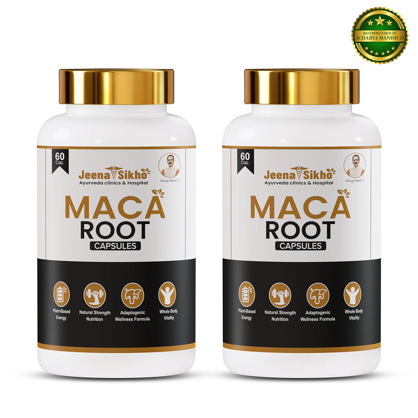 Maca Root Capsules | Provides Stamina, Strength & Daily Wellness | Adaptogenic Plant-Based Formula - Image 10