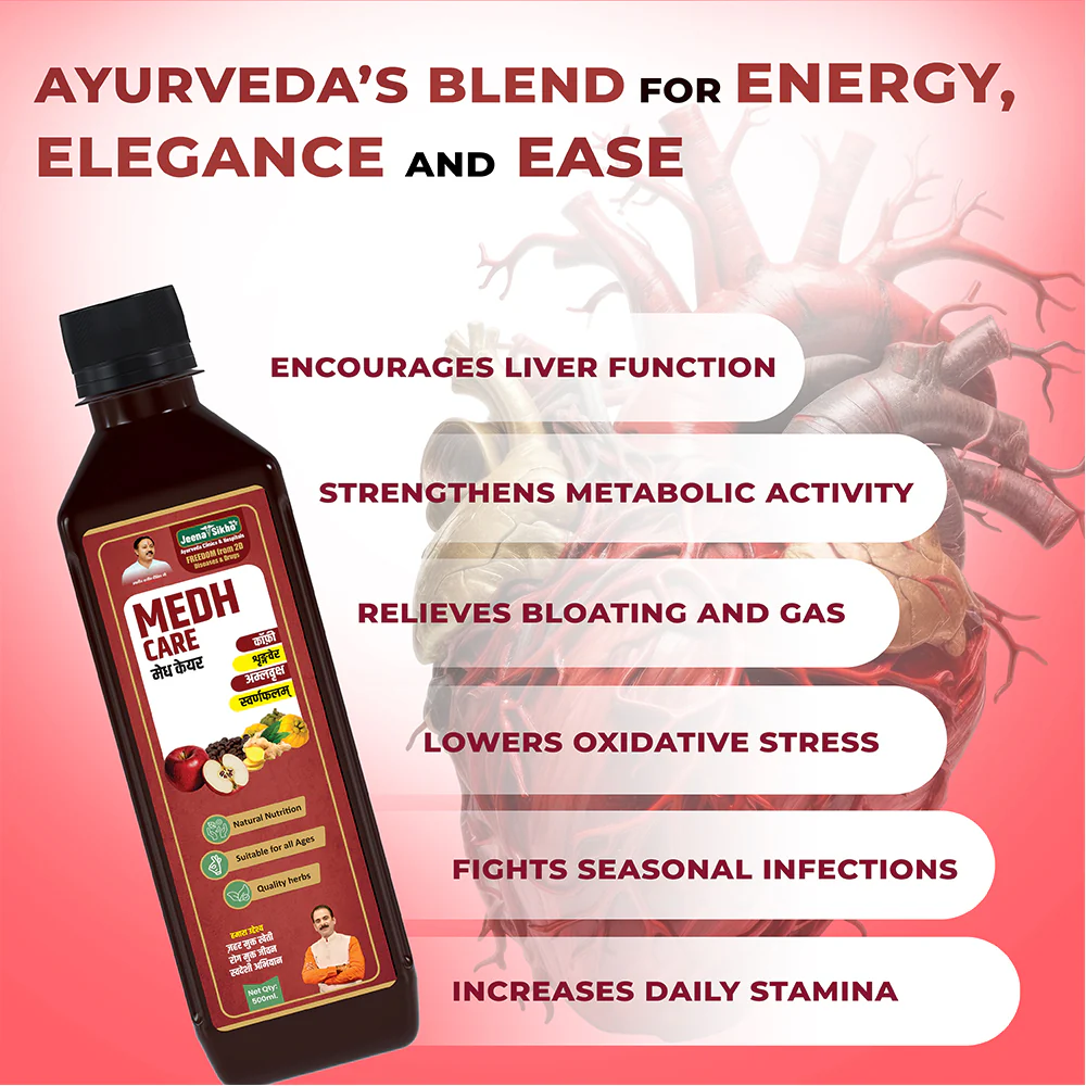 Medh Care Juice | Ayurvedic Support for Memory, Immunity, Skin & Hair Wellness - Image 3