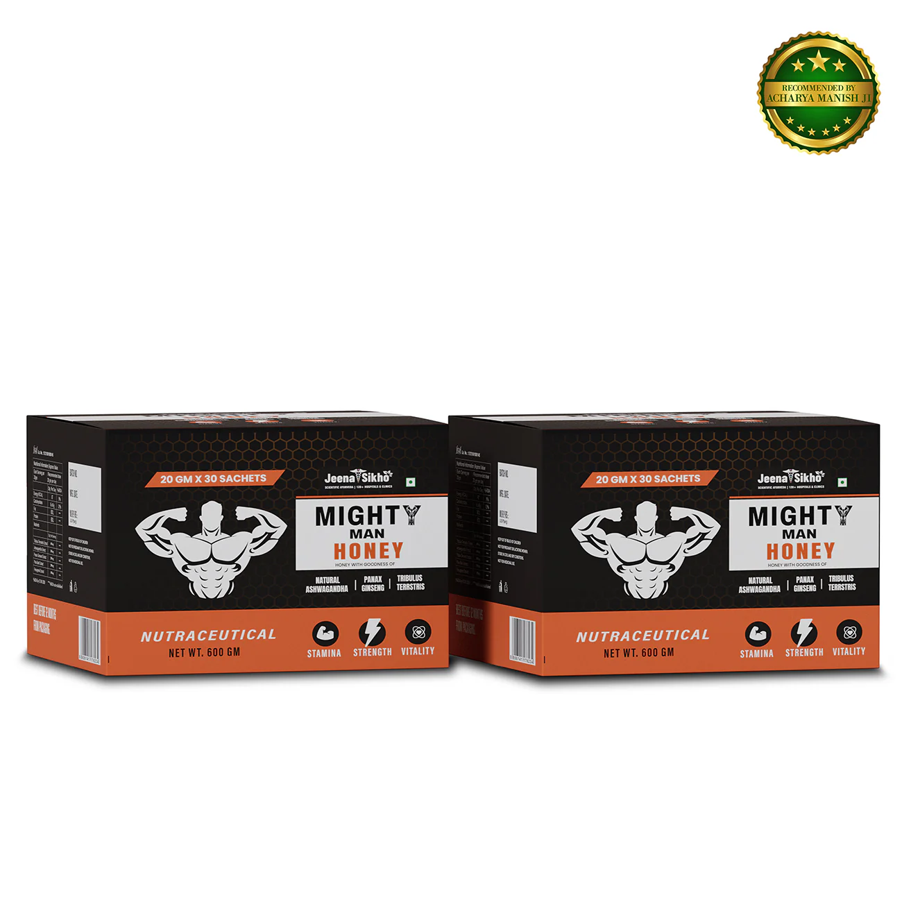 Mighty Man Honey Sachets | Ayurvedic Nutraceutical for Stamina, Strength & Vitality Support - Image 10