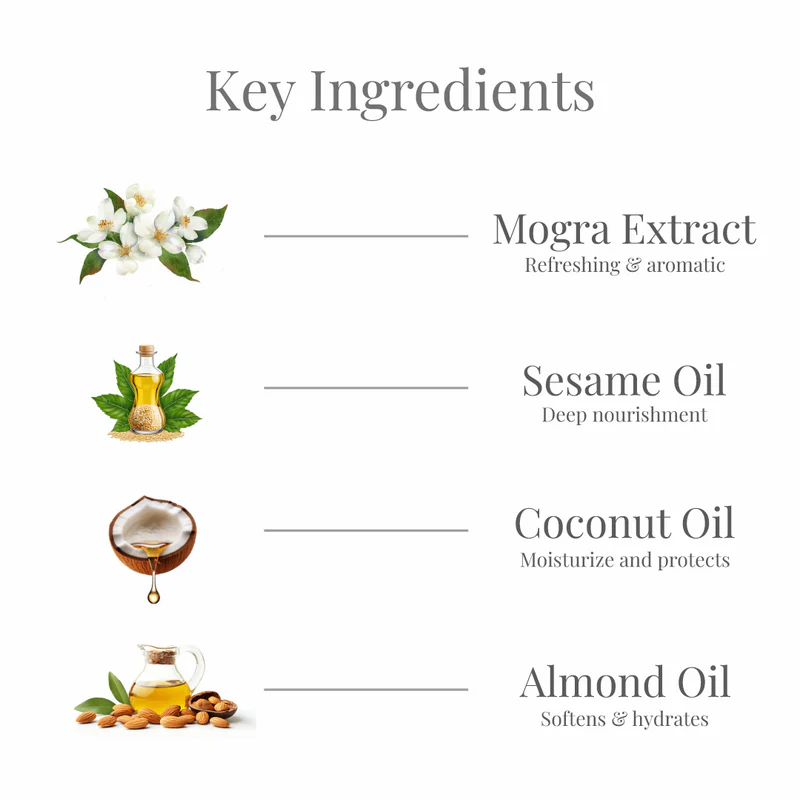 Mogra Floral Handmade Bar | Luxury Ayurvedic Floral Soap with Jasmine & Almond Oil - Image 3