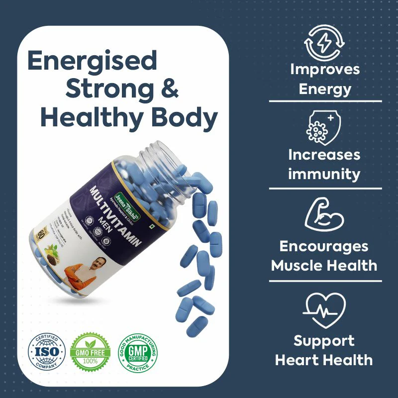 Multivitamin for Men | Daily Energy, Immunity & Muscle Support Tablets - Image 4