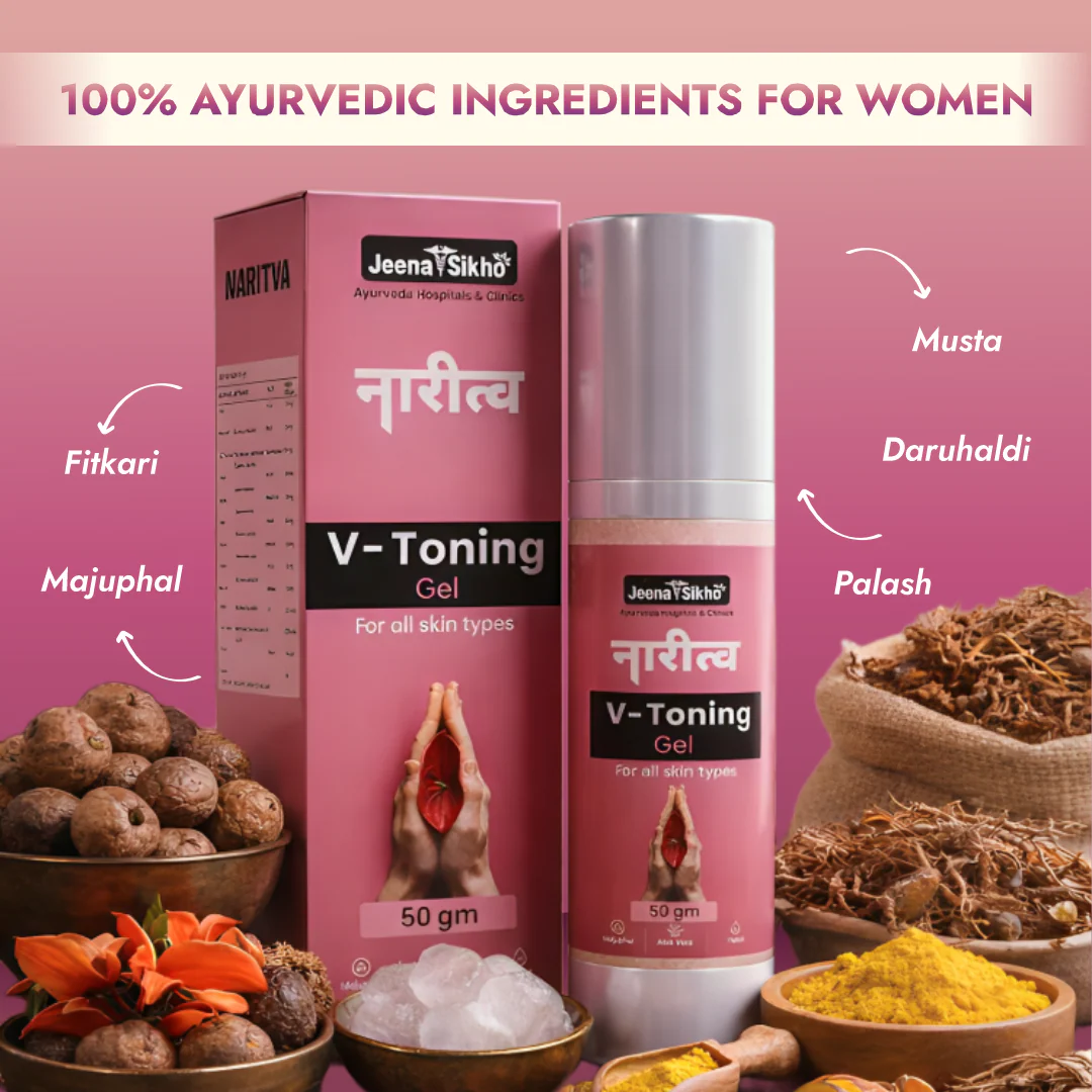 Naritva V Toning Gel | Ayurvedic Intimate Hygiene & Daily Comfort Care (External Use) - Image 3