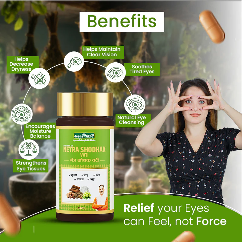 Netra Shodhak Vati | Ayurvedic Support Tablets for Eye Dryness & Strain - Image 3