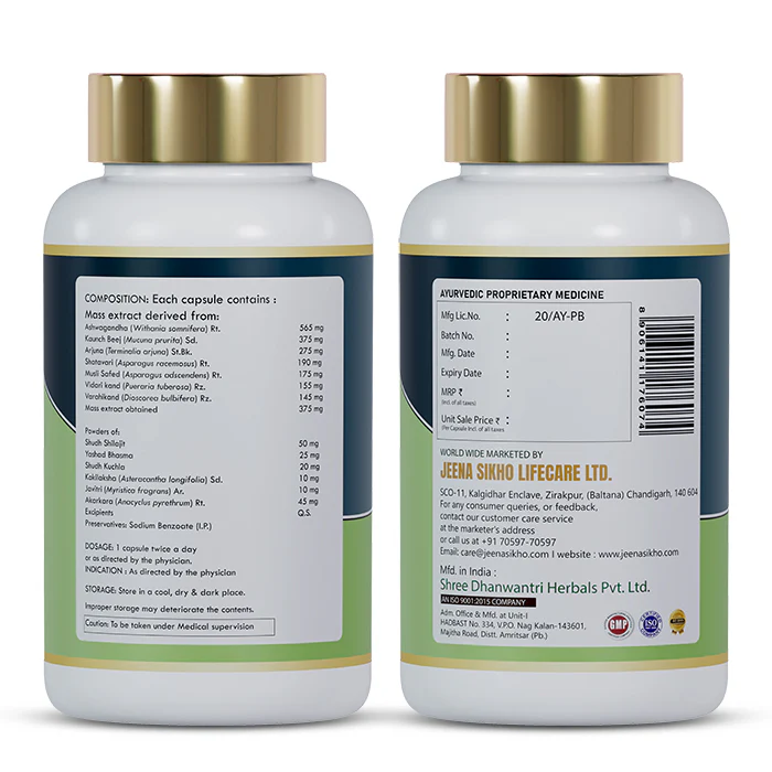 Ojas Forever+ Energy Capsule | Ayurvedic Capsules for Energy, Stamina & Strength - Image 6