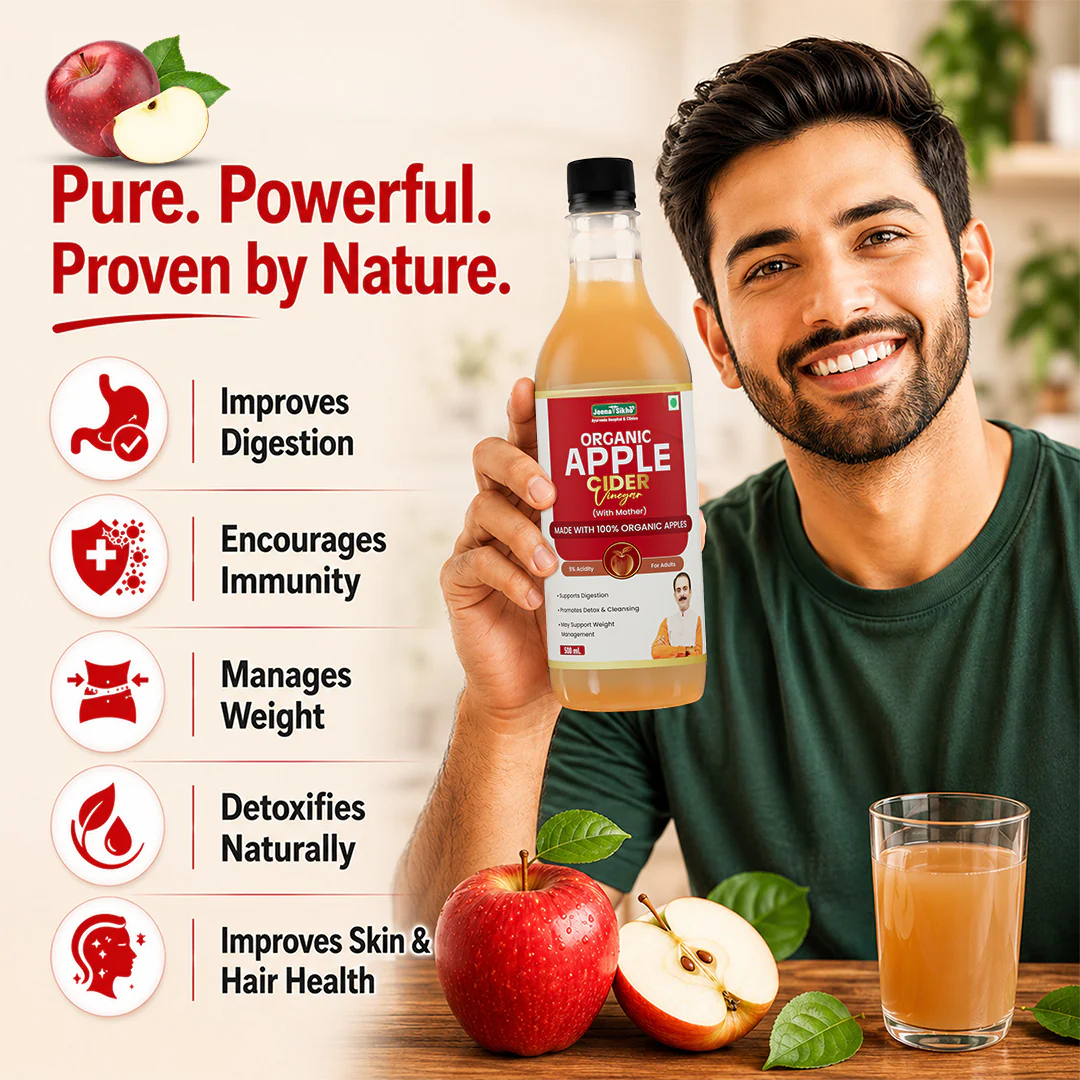 Organic Apple Cider Vinegar | Raw & Unfiltered ACV for Detox, Weight Management, Digestion & Immunity - Image 3