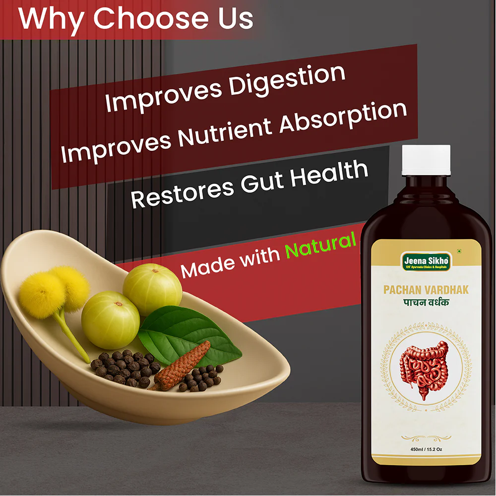 Pachan Vardhak Tonic | Ayurvedic Digestive & Gut Health Syrup for Gas, acidity & Bloating - Image 5