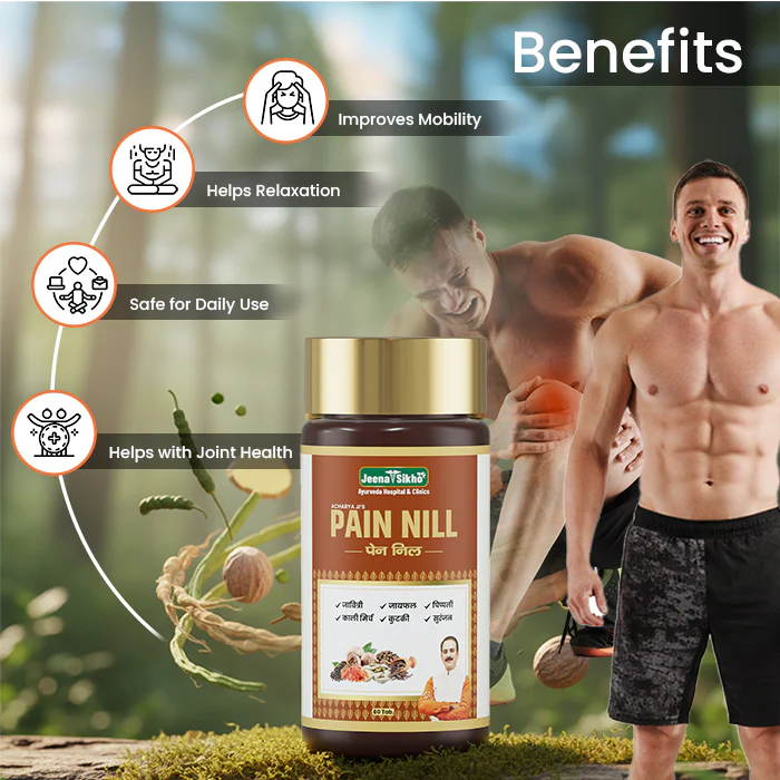 Pain Nil Tablets | Ayurvedic Support for Joint Pain, Muscle Aches & Stiffness - Image 3