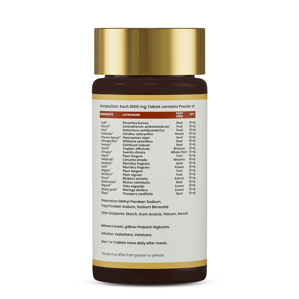 Pain Nil Tablets | Ayurvedic Support for Joint Pain, Muscle Aches & Stiffness - Image 7