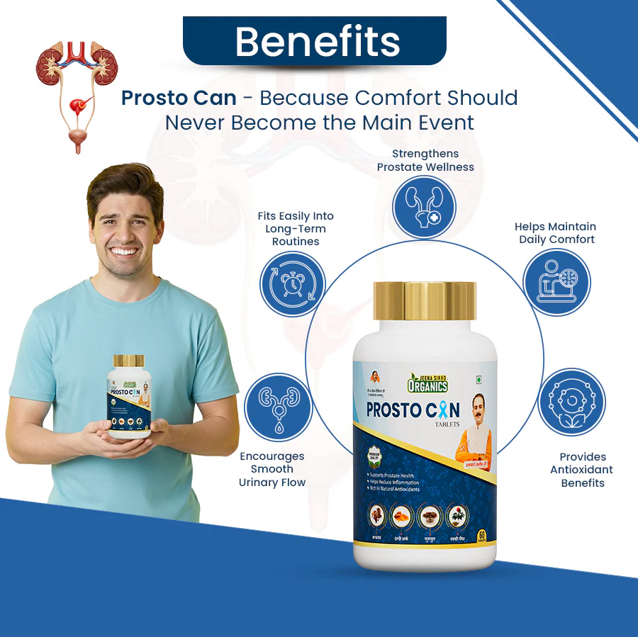 Prosto Can Tablets | Herbal Prostate Care for Urinary Comfort & Inflammation Support - Image 3
