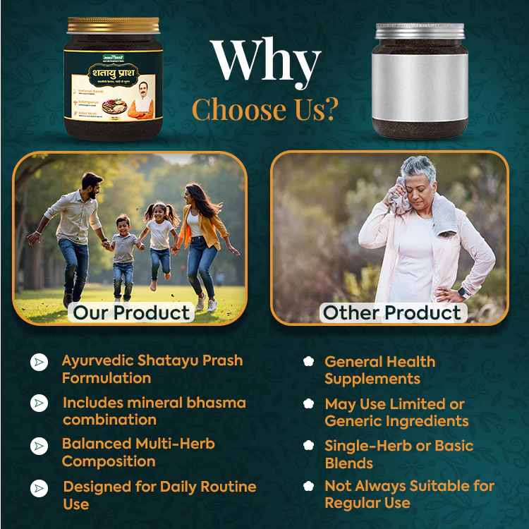 Shatayu Prash | Ayurvedic Chyawanprash for Strength, Stamina and Daily Wellness, For Kids & Adults, Made with Kesar & Salampanja - Image 7