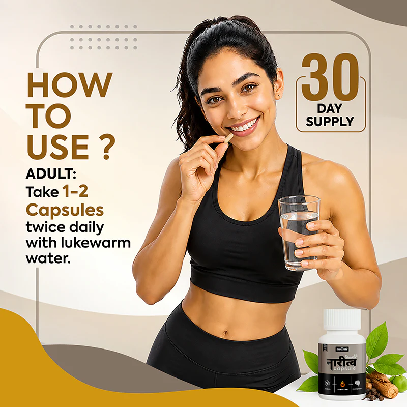 Shuddhi Naaritva | Women’s Hormonal Balance, Energy & Wellness Capsules - Image 5