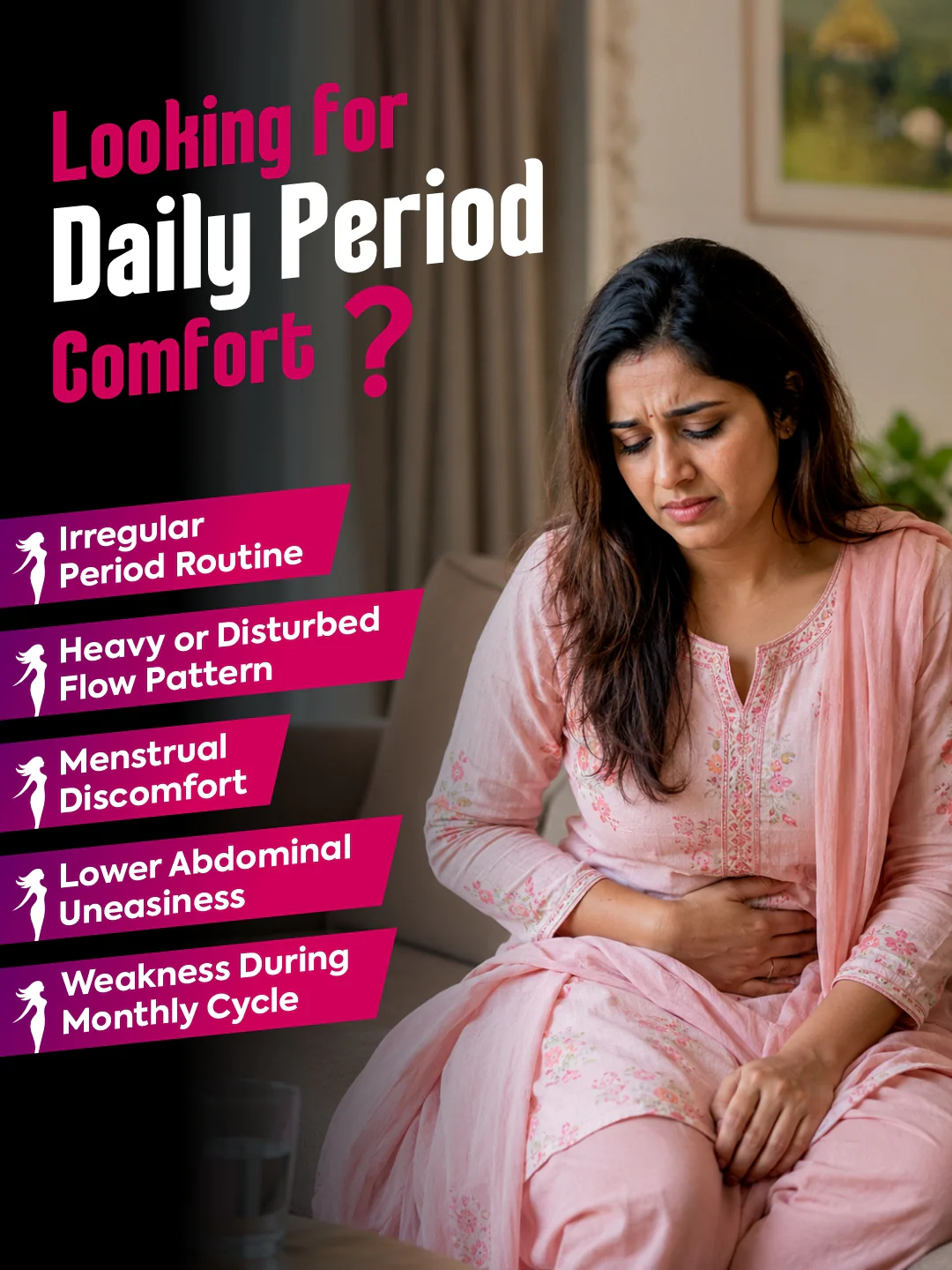 Shuddhi Perion Tablets | Menstrual Pain, Heavy Bleeding & Period Cycle Support - Image 3