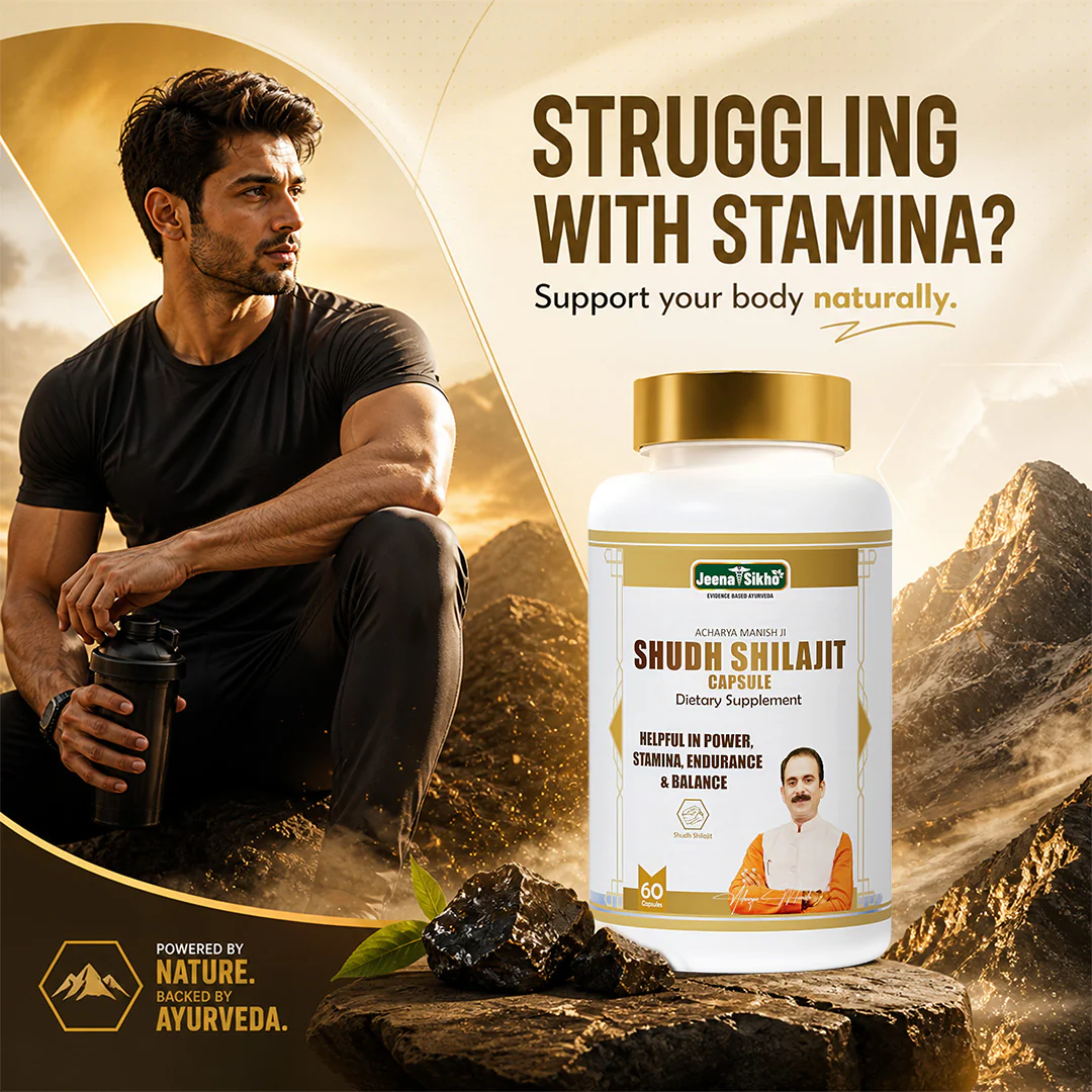 Shudh Shilajit Capsules | Ayurvedic Energy & Stamina Support Supplement for Men and Women | For Strength, Endurance & Daily Balance - Image 3