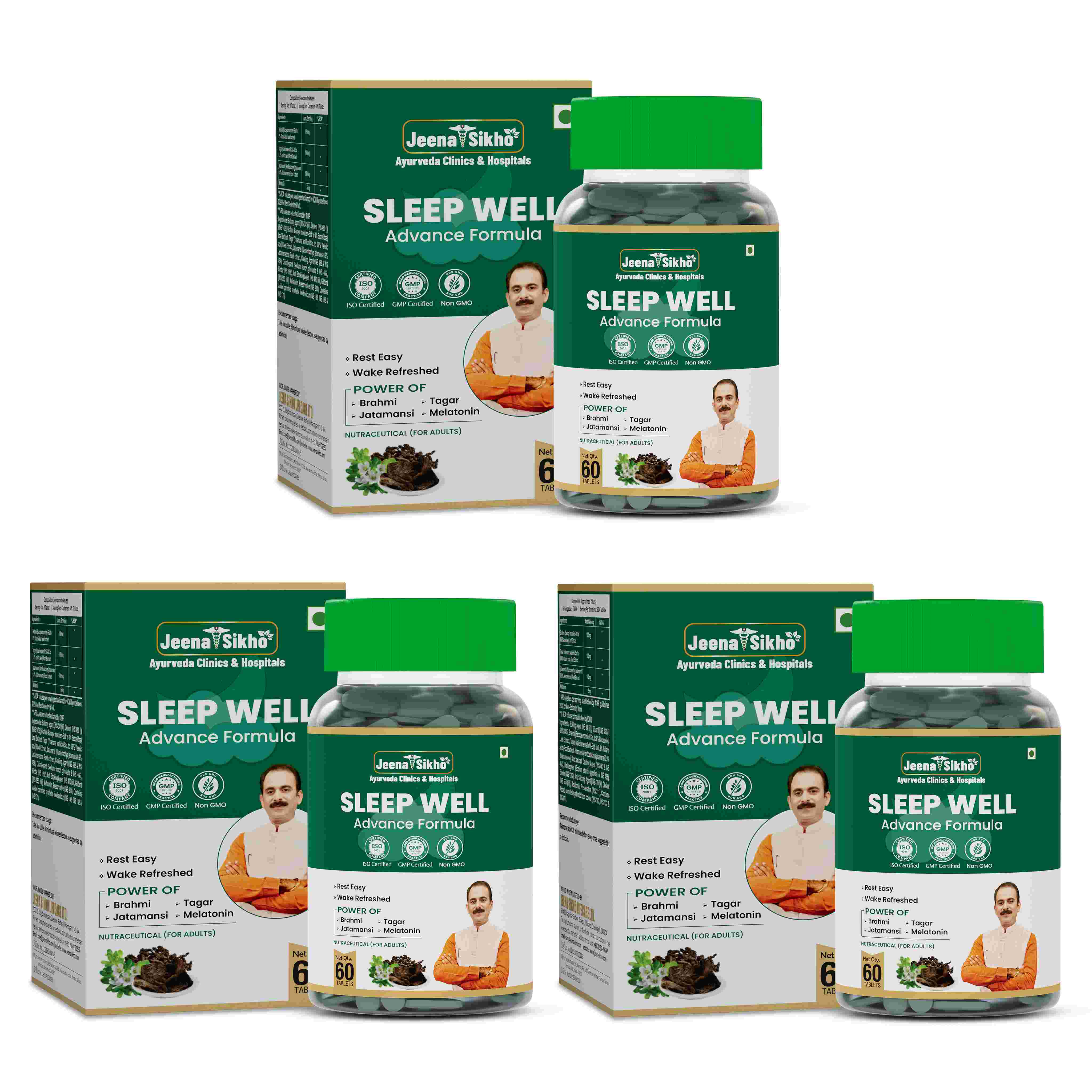 Sleep Well | Ayurvedic Herbal Tablets for Stress Support & Deep Sleep - Image 10