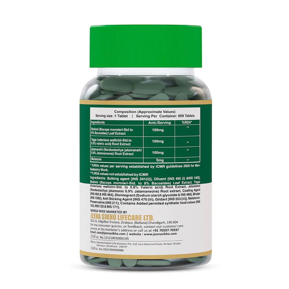 Sleep Well | Ayurvedic Herbal Tablets for Stress Support & Deep Sleep - Image 7