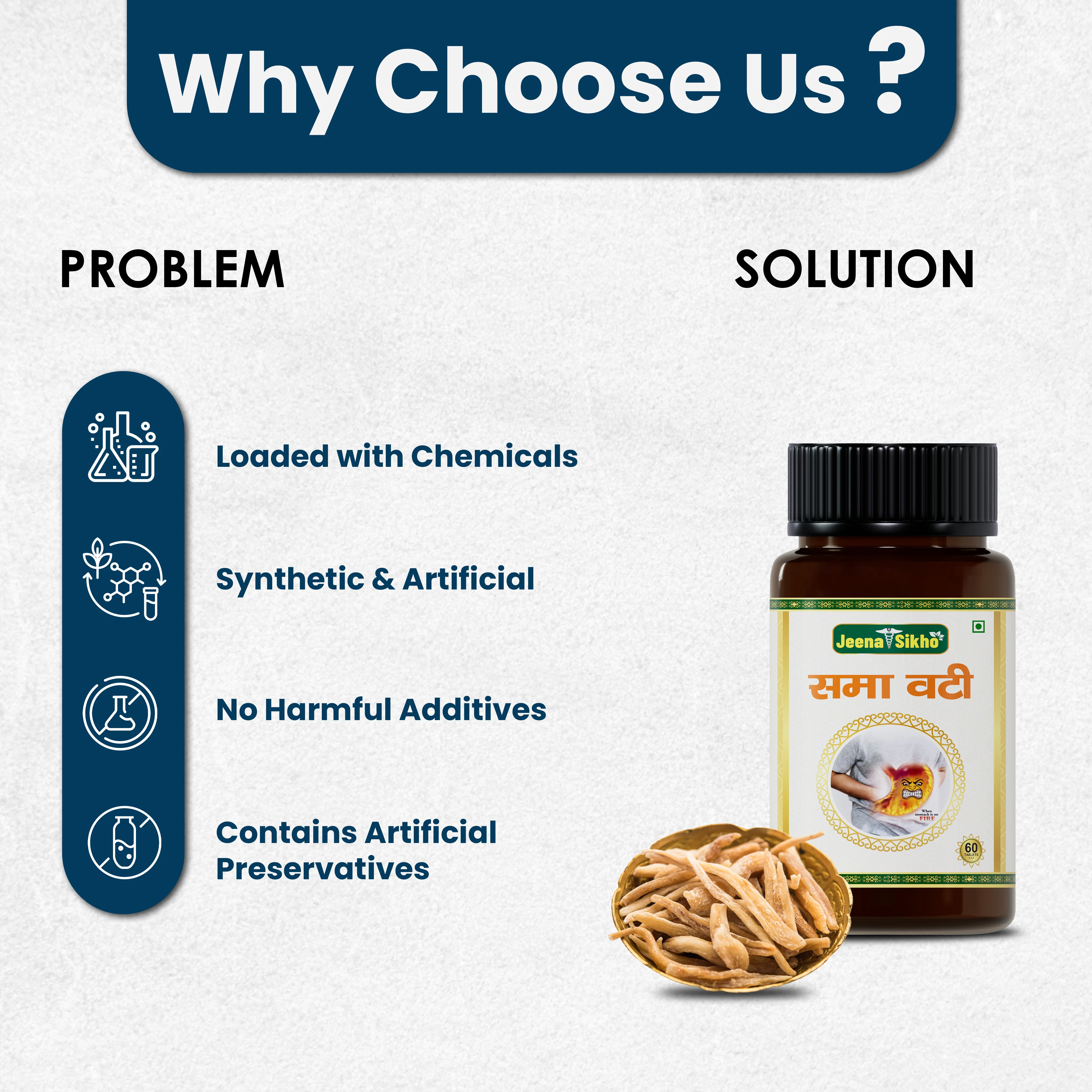 Smaa Vati Tablets | Ayurvedic Digestive, Bloating & Gut Health Support - Image 5